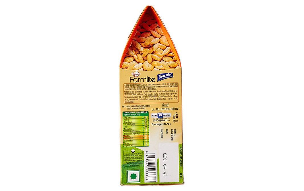 Sunfeast Farmlite Digestive Oats Fibre   Box  150 grams